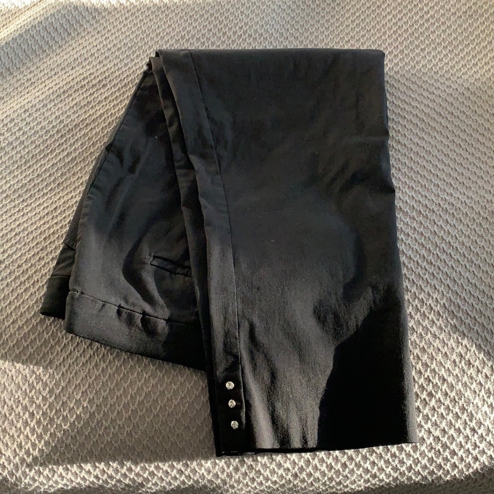Black ankle pants